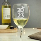 Personalised Class of Graduation Wine Glass