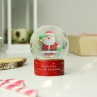 Personalised Any Message Santa Snow Globe - Christmas Globe For Girls or Boys - Glitter Globe Personalised Any Message Santa Snow Globe - Christmas Globe For Girls or Boys - Glitter Globe