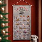 Personalised Christmas Pet Advent Calendar In Silver Grey, Christmas Advent Calendar, Dog, Cat, Countdown to Xmas Personalised Christmas Pet Advent Calendar In Silver Grey, Christmas Advent Calendar, Dog, Cat, Countdown to Xmas