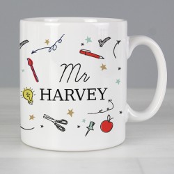 Personalised School Teacher Mug – Thank You Teacher Gift
