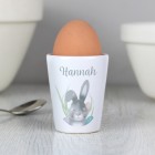 Personalised Egg Cup, Easter Bunny Egg Cup, Easter Gift, Ceramic Egg Cup