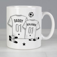 Personalised Football Mini Me Mug – Custom Football Fan Gift Personalised Football Mini Me Mug – Custom Football Fan Gift