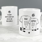 Personalised Football Mini Me Mug – Custom Football Fan Gift Personalised Football Mini Me Mug – Custom Football Fan Gift