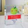 Personalised Happy Apple Teacher Crystal Token – Thank You Teacher Gift Personalised Happy Apple Teacher Crystal Token – Thank You Teacher Gift