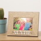 Personalised Daddy / Dad Wooden Photo Frame Gift Me and Daddy 6 x 4