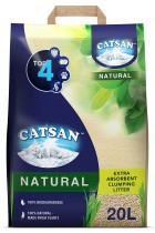 Catsan Cat Litter 20L , Lightweight, Extra Absorbent, Low Dust with Odour Protection 