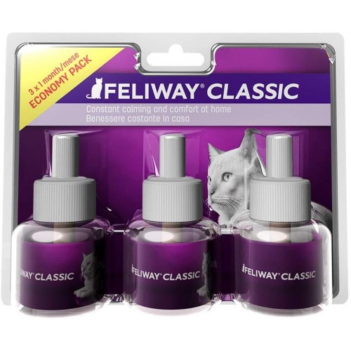FELIWAY Classic 30 day Refill 48 ml x3 Pack FELIWAY Classic 30 day Refill 48 ml x3 Pack