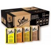 Sheba Fine Flakes in Jelly, Poultry Collection, Wet Cat Food Pouches for Adult Cats, 72 x 85 g Pack