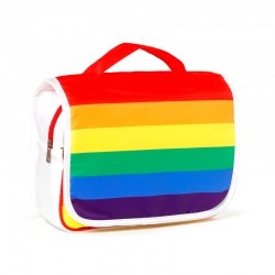 Rainbow Pride Hanging Makeup Bag, Wash Bag, LGBT Flag