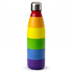 Rainbow Pride Reusable Stainless Steel Insulated Drinks Bottle 500ml