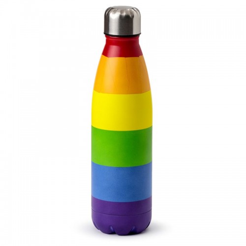 Rainbow Pride Reusable Stainless Steel Insulated Drinks Bottle 500ml