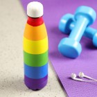 Rainbow Pride Reusable Stainless Steel Insulated Drinks Bottle 500ml