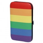 Rainbow Pride Manicure Set, Nail Care Set, LGBT Flag