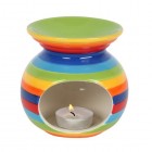 Rainbow Striped Oil Burner LGBT Flag