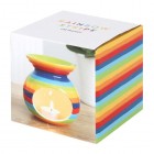 Rainbow Striped Oil Burner LGBT Flag