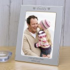 Daddy Silver Plated Personalised Photo Frame