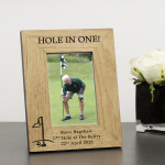 Personalised Hole In One! Engraved Wooden Photo Frame Gift 6x4 Golf Lovers Gift Celebrate a Hole In One Personalised Hole In One! Engraved Wooden Photo Frame Gift 6x4 Golf Lovers Gift Celebrate a Hole In One