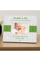 ..... & Me 1st Xmas together personalised photo frame