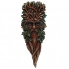Green Man Face Wall Plaque, 42x15cm Green Man Plaque, Garden Decoration Treeman Garden Plaque, Garden Gift
