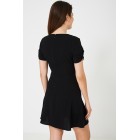 Short Sleeve Little Black Dress