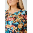 PLUS SIZE All Over Floral Top