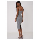 Knitted Cami Grey Dress