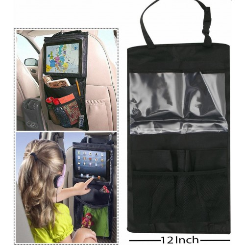 Car Back Seat Organiser with iPad / Tablet Storage