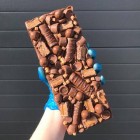 Giant Caramel Crunch Chocolate Bar