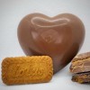 Biscoff Chocolate Hearts