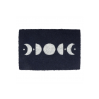 Dark Blue Moon Phase Doormat
