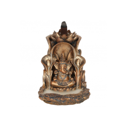 Bronze Ganesh Backflow Incense Burner