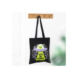 Give Me Space Alien UFO Tote Bag Give Me Space Alien UFO Tote Bag