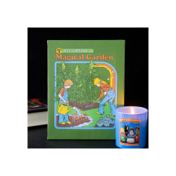 19x25cm Magical Garden Canvas Plaque by Steven Rhodes 19x25cm Magical Garden Canvas Plaque by Steven Rhodes