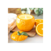 Orange Shaped Candle Jar Orange Shaped Candle Jar