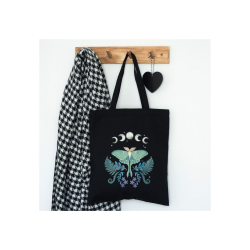 Luna Moth Polycotton Tote Bag Luna Moth Polycotton Tote Bag