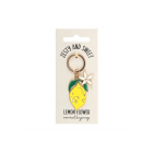 Lemon Flower Keyring