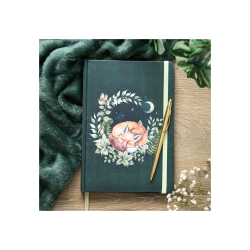 Green Sleeping Fox A5 Notebook Green Sleeping Fox A5 Notebook