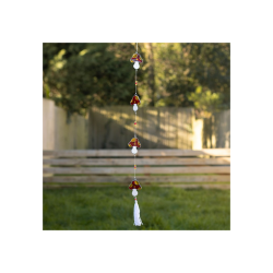 String of Mushroom Suncatchers String of Mushroom Suncatchers