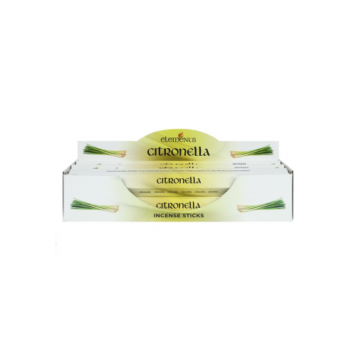 Set of 6 Packets of Elements Citronella Incense Sticks