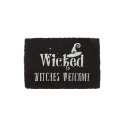 Black Wicked Witches Welcome Doormat