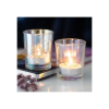 Iridescent Sun and Moon Votive Candle Holders Iridescent Sun and Moon Votive Candle Holders