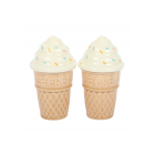 Ice Cream Cone Salt and Pepper Shakers