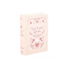 Pink Book Shaped Storage Box
