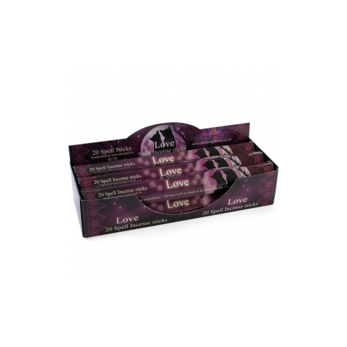 Set of 6 Packets of Love Spell Incense Sticks by Lisa Parker Set of 6 Packets of Love Spell Incense Sticks by Lisa Parker