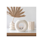 Cream Speckle Bubble Oil Burner and Wax Warmer Cream Speckle Bubble Oil Burner and Wax Warmer