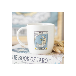 The Moon Vintage Tarot Mug The Moon Vintage Tarot Mug