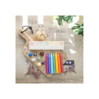 Chakra Energy Candle and Crystal Gift Set