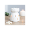 White Gloss Lotus Flower Oil Burner White Gloss Lotus Flower Oil Burner