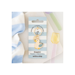 Seagull and Chips Keyring Seagull and Chips Keyring