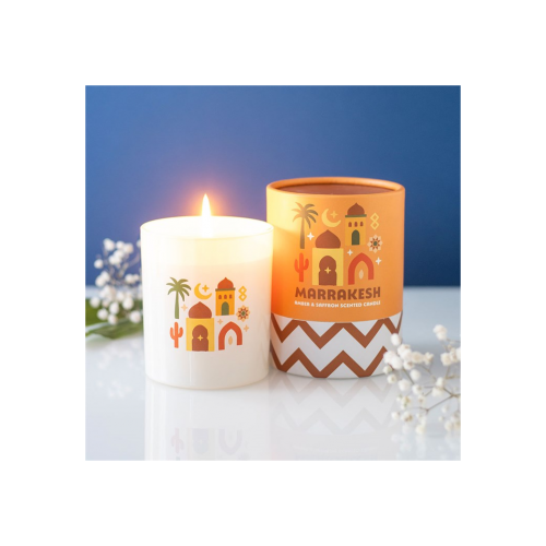 Marrakesh Amber & Saffron Scented Candle Marrakesh Amber & Saffron Scented Candle